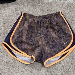 Nike Women’s Black Shorts with Orange Trim